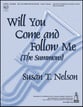 Will You Come and Follow Me Handbell sheet music cover